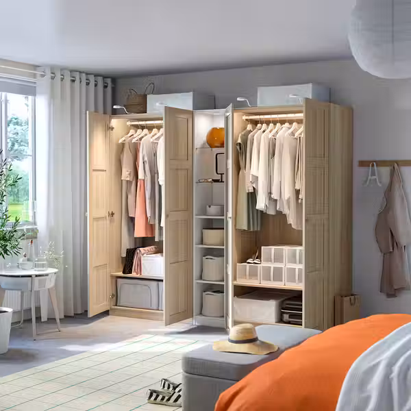 PAX / BERGSBO Гардероб, комбинация - схема-чертеж с размерами