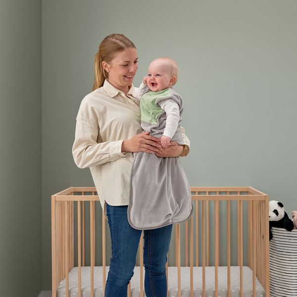 Спальный мешок, 6-18 месцев, зеленый IKEA LEN ЛЕН 905.421.35 - фото 4