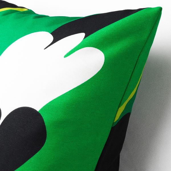 Чехол на подушку, 50x50 см, разноцветный, темный IKEA ÄNGSFIBBLA 905.564.72 - фото 4