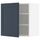 Навесной шкаф с полками, белый Axstad, матовая поверхность синий, 60x60 см IKEA METOD МЕТОД 994.674.24