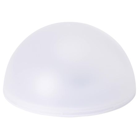Светодиодная подсветка на солнечных батарея СОЛВИДЕН, для сада, полусфера белый