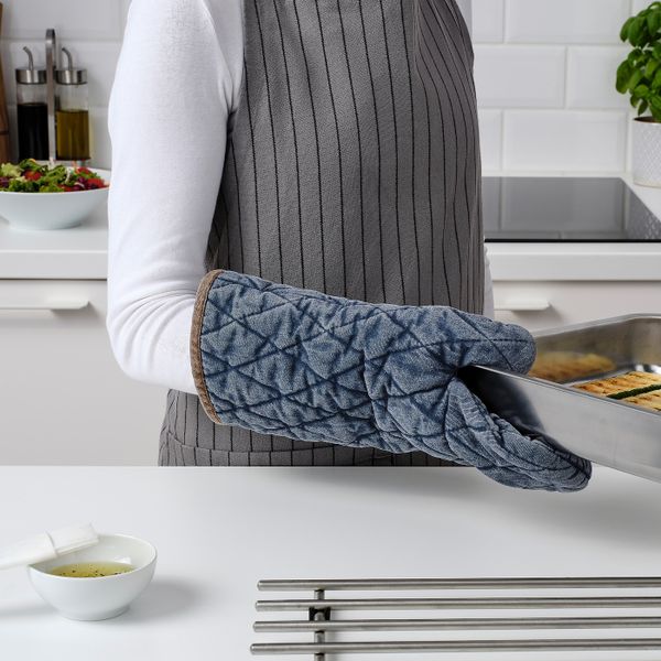 Варежка-прихватка, синий IKEA ГРИЛЛЬТИДЕР 304.638.24 - фото 3
