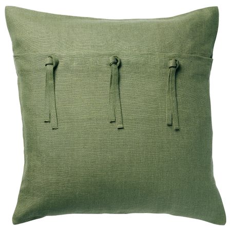 Чехол на подушку, зеленый 50x50 см IKEA АЙНА 704.556.00