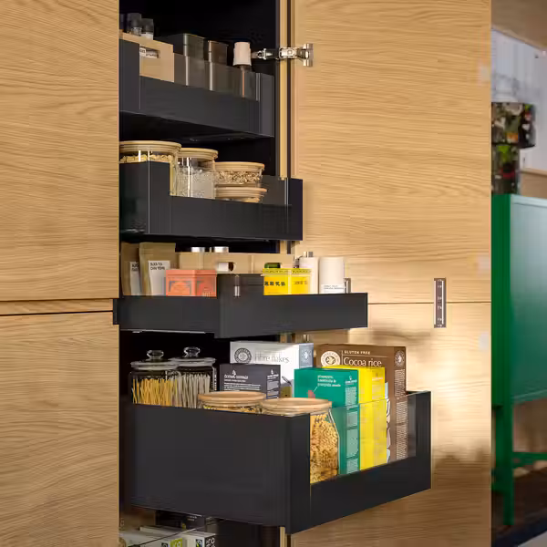 KNIVSHULT Фронтальная панель ящика, высокая - темно-серый 40 см - фото 2