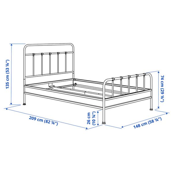 IKEA, дополнительный ракурс - схема-чертеж с размерами