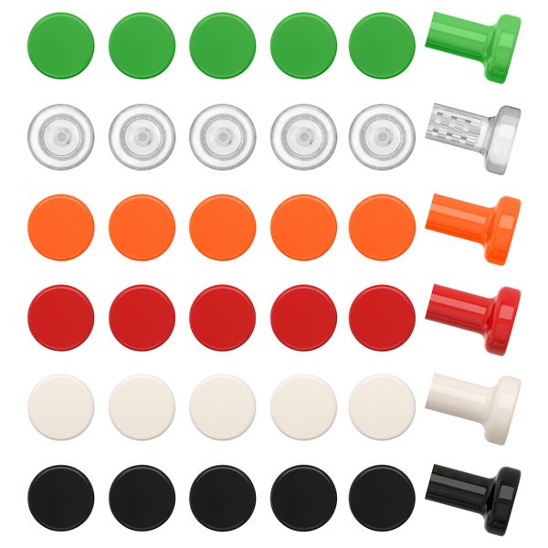 Ручка мебельная СЭТТА, разные цвета (24 мм) - фото 1