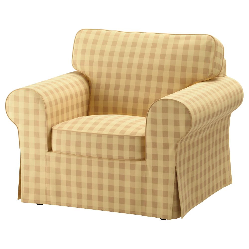 Кресло ЭКТОРП, Скафтарп желтый - фото 1