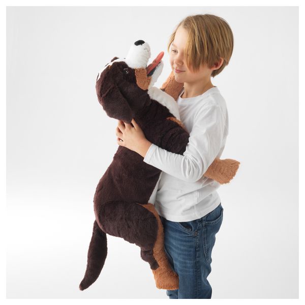 Мягкая игрушка ХОППИГ, собака, бернская овчарка (63 см) - схема-чертеж с размерами