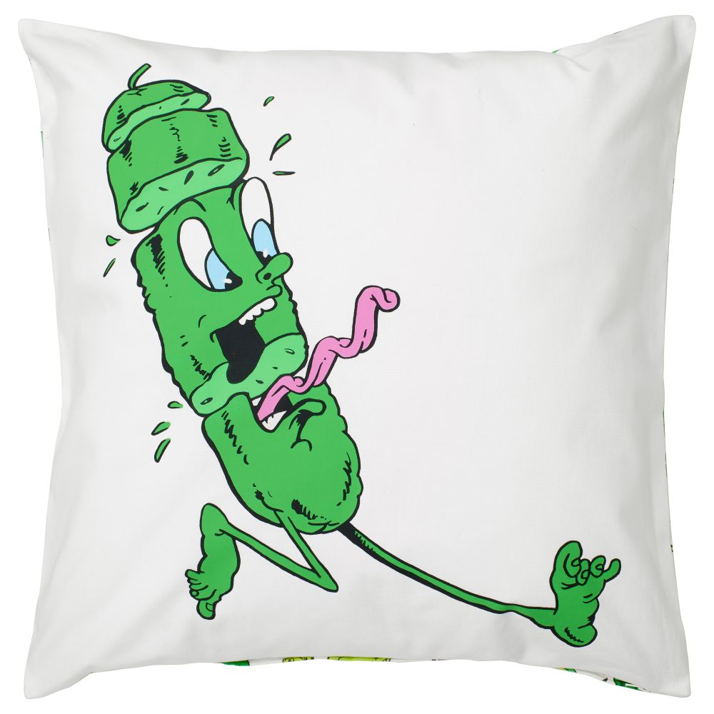 Чехол на подушку СТУНСИГ, огурец (50x50 см) - фото 1