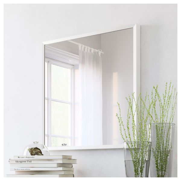 Зеркало СТАВЕ, белый (70x70 см) - фото 2