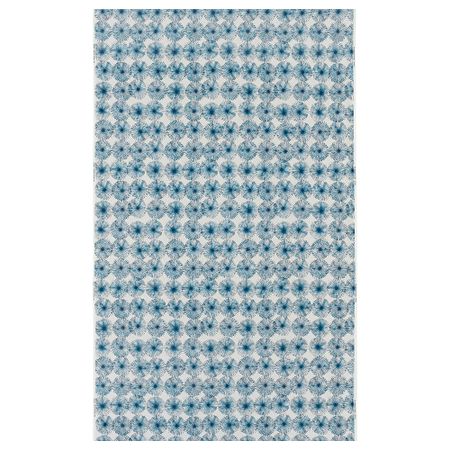 Ткань ИНГЕЛИЛ, синий цветок (150 см)