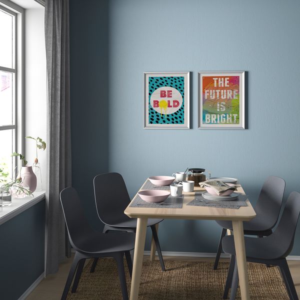 Постер, Яркое будущее, 40x50 см IKEA DRÖMBILD ДРЁМБИЛЬД 404.469.28 - схема-чертеж с размерами