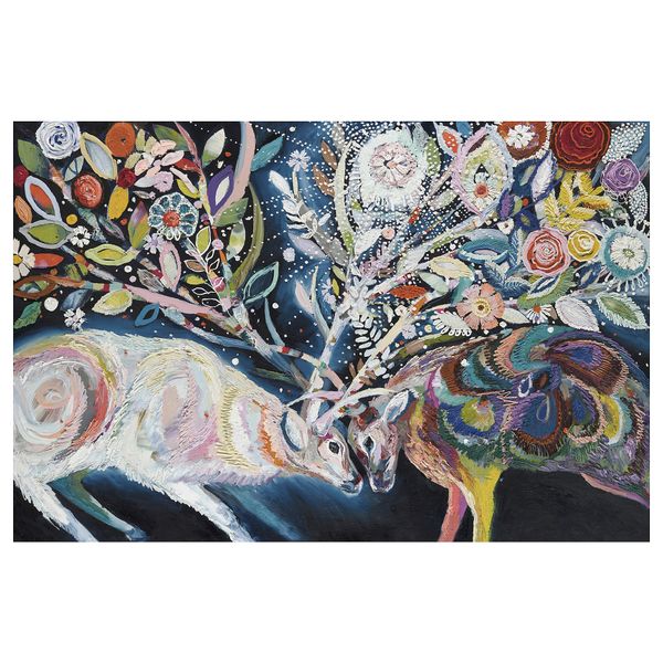 Холст, 118x78 см, Столкновение IKEA BJÖRKSTA 105.277.23 - схема-чертеж с размерами