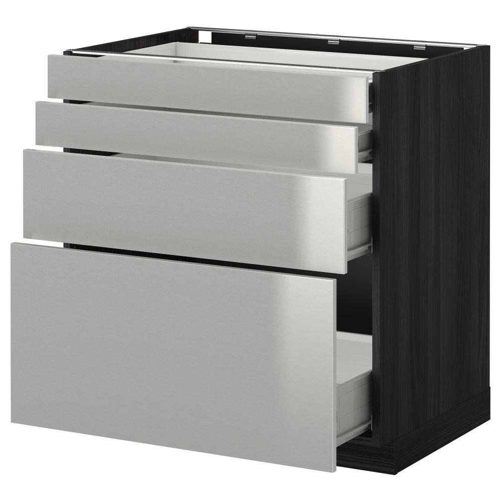 IKEA, вид спереди - схема-чертеж с размерами