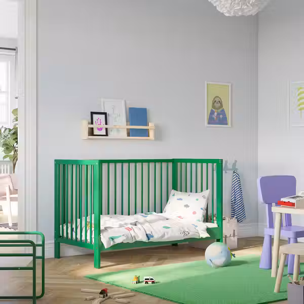 GULLIVER Кроватка детская - зеленый 60x120 см - фото 4