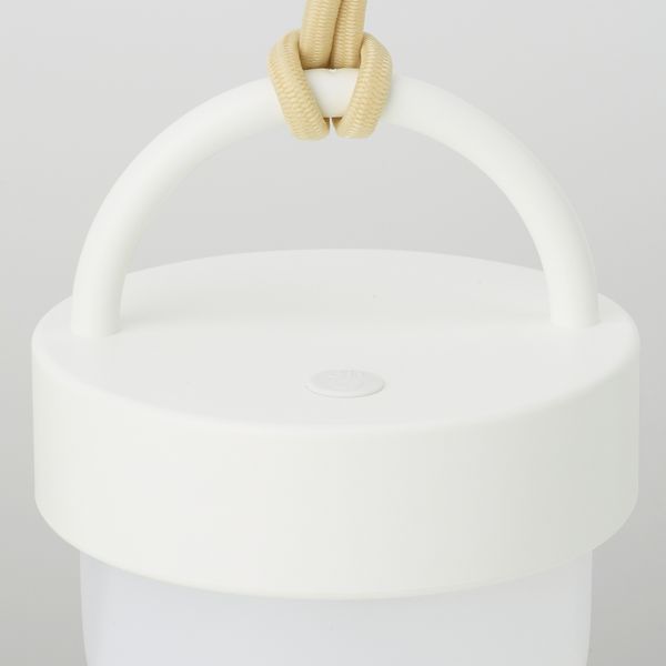 Подвесной светильник, светодиодный, 10 см, белый, с батарейным питанием для сада IKEA SOMMARLÅNKE 005.437.09 - фото 3