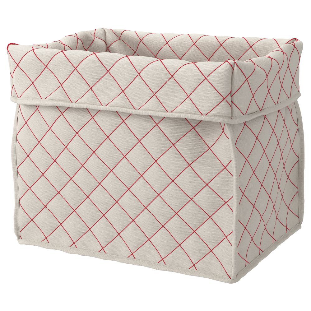 Корзина СКУББАРЕ, неокрашенный, красный (36x25x38 см) - фото 1