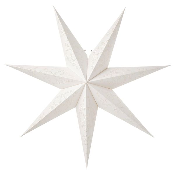 Абажур, кружево/белый 70 см IKEA STRÅLA СТРОЛА 305.032.26 - фото 1