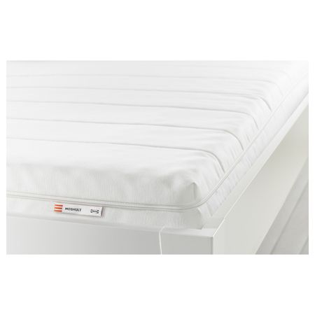Пенополиуретановый матрас, жесткий/белый 90x200 см IKEA MOSHULT МОСХУЛЬТ 703.693.01