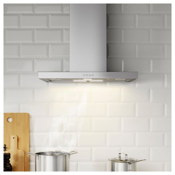 Колпак вытяжного шкафа стенного крепления МОЛНИГТ, нержав сталь (60 см) - фото 2