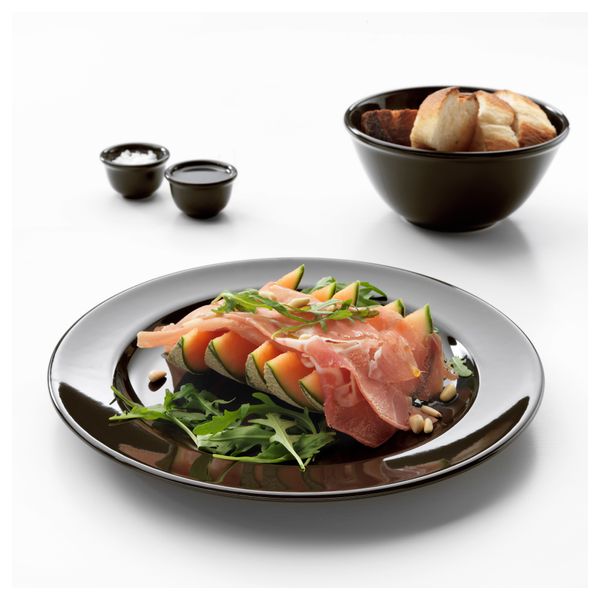 Тарелка ВАРДАГЕН, темно-серый - фото 2