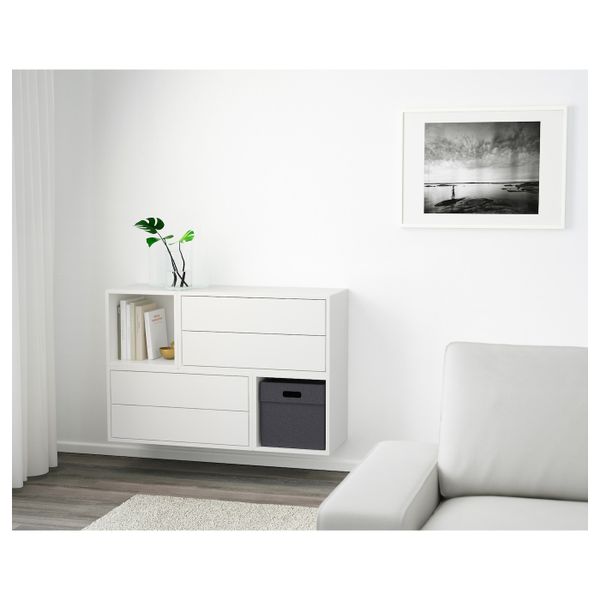 Комбинация настенных шкафов, белый 105x35x70 см IKEA EKET ЭКЕТ 591.894.86 - фото 2