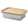 IKEA 365+ Контейнер для продуктов с крышкой - прямоугольн формы нержавеющ сталь/бамбук 1.0 л