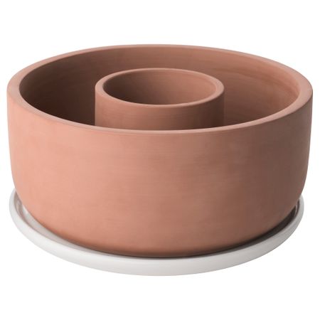 Кашпо с самополивом, 2 предмета АНВЭНДБАР