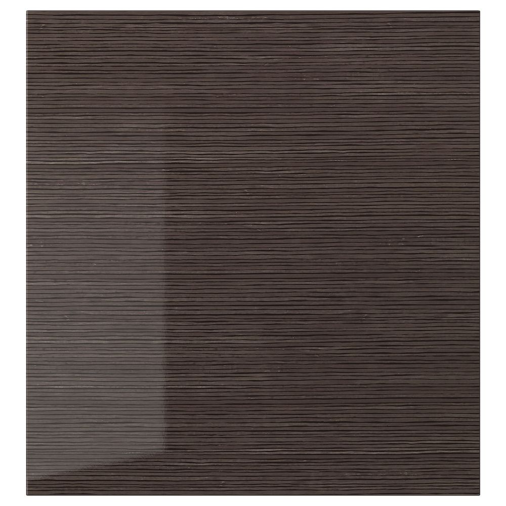 Дверь, глянцевый с рисунком коричневый 60x64 см IKEA СЕЛЬСВИКЕН 703.840.09 - фото 1