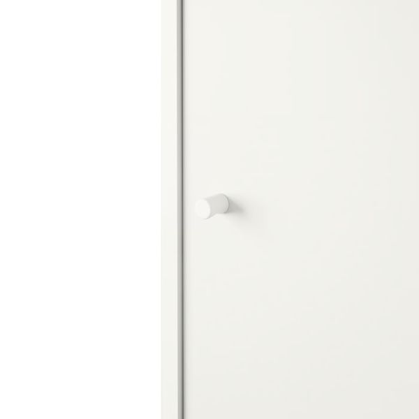 KLEPPSTAD Гардероб 3-дверный - белый 117x55x176 см - фото 4