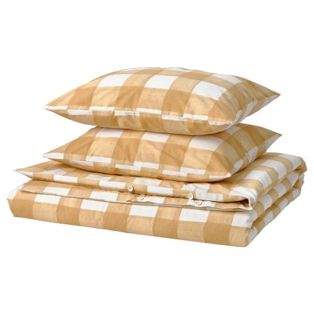 Пододеяльник и 2 наволочки IKEA KANTNEPETA 805.467.23