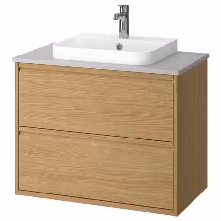 ÄNGSJÖN ЭНГШЁН / BACKSJÖN БАККШЁН Шкаф с ящиками/раковина/смеситель