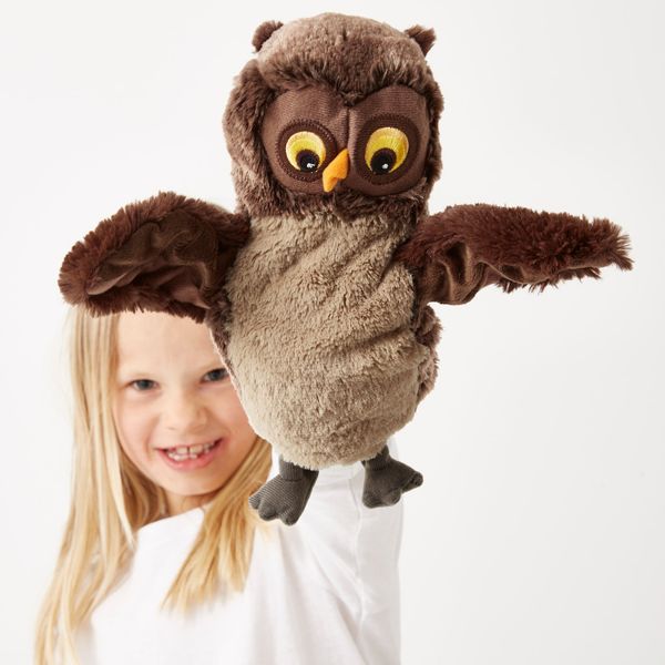 Кукла перчаточная IKEA VANDRING UGGLA ВАНДРИНГ УГГЛА 103.661.12 - фото 3