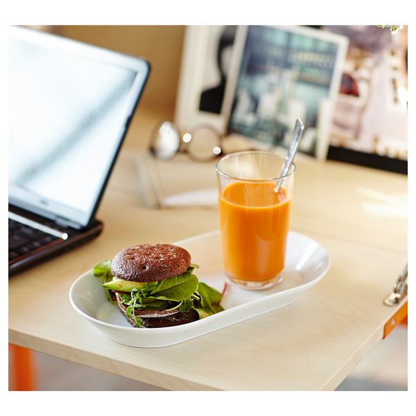 Блюдо ИКЕА/365+, белый (19x10 см) - фото 4