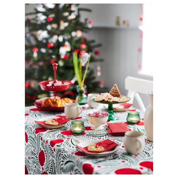 Скатерть, 145x240 см, разноцветный IKEA VINTERFINT 605.573.93 - схема-чертеж с размерами