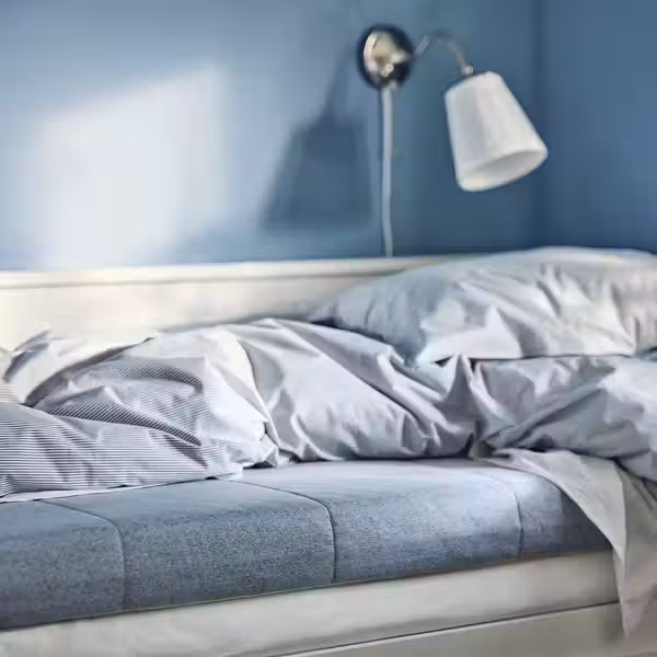 ÅGOTNES Пенополиуретановый матрас - жесткий/голубой 80x200 см - фото 2