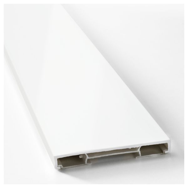 Цоколь РИНГУЛЬТ, глянцевый белый (220x8 см) - фото 2