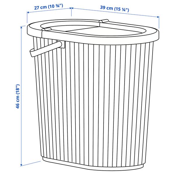 IKEA, дополнительный ракурс - схема-чертеж с размерами