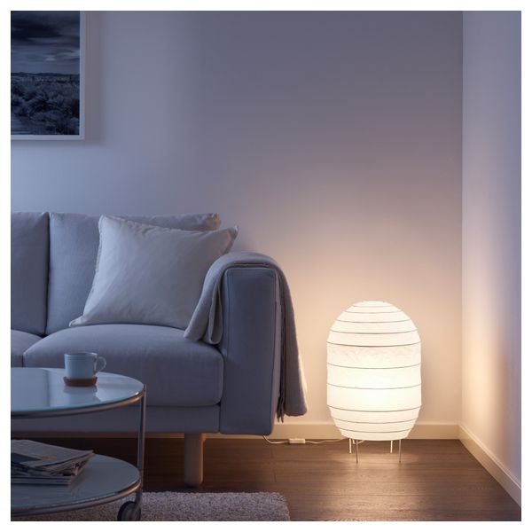 Светильник напольный СТОРУМАН, белый (55 см) - фото 2