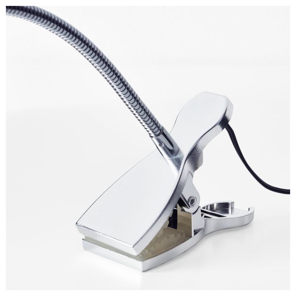 Софит настенный, с зажимом, светодиодная ЯНШО, серебристый - фото 3