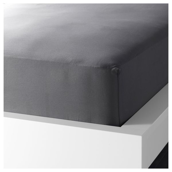 Простыня натяжная ГЭСПА, темно-серый - фото 1