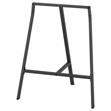 Опора для стола, серый 70x60 см IKEA LERBERG ЛЕРБЕРГ 803.852.11