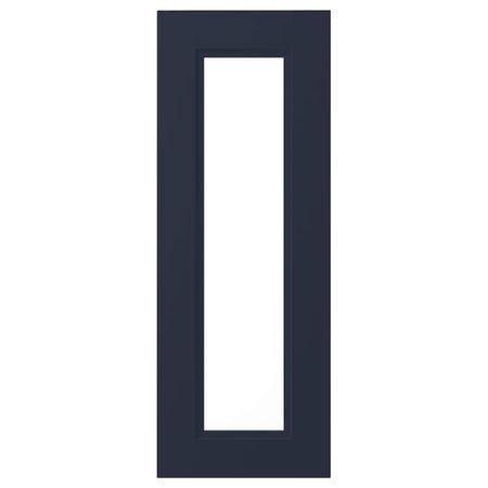 Стеклянная дверь, матовая поверхность синий 30x80 см IKEA AXSTAD АКСТАД 104.912.34