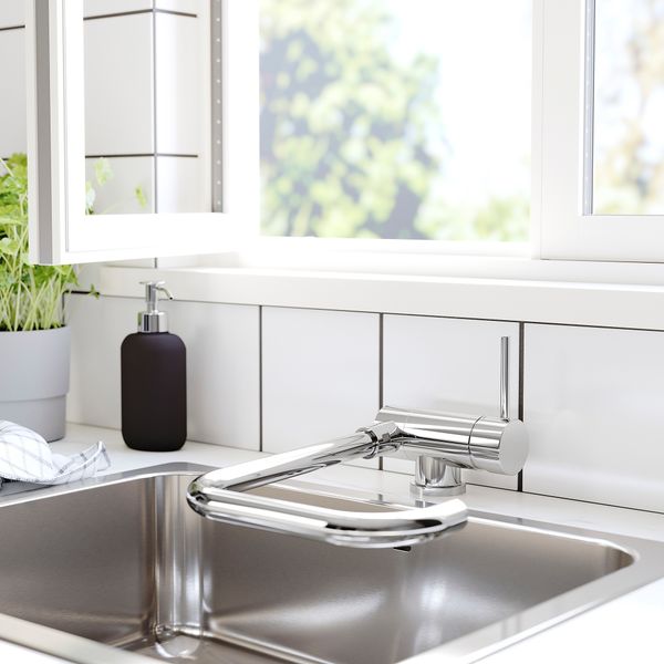 Кухонный смеситель, складной, хромированный IKEA JUTTER УТТЕРN 504.280.71 - фото 5