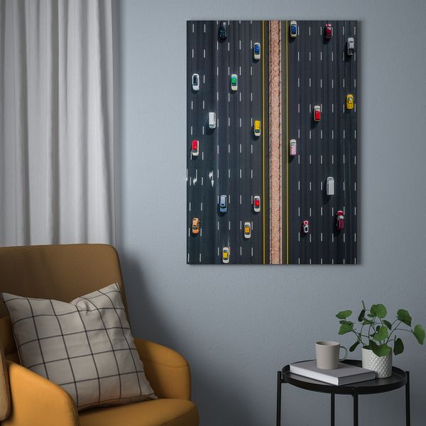 Картина, 70x100 см, Движение IKEA PJÄTTERYD ПЬЕТТЕРИД 505.545.35 - фото 3