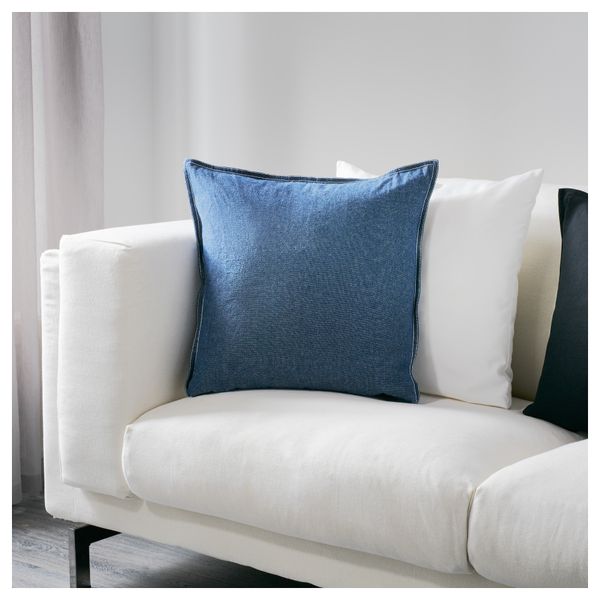 Чехол на подушку ОРМКАКТУС, классический синий (50x50 см) - схема-чертеж с размерами