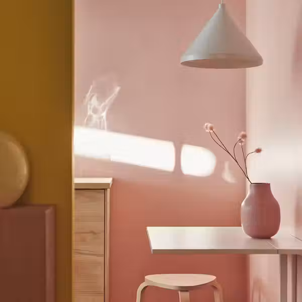 NORBERG Стол откидной стенного крепежа - белый 74x60 см - фото 2