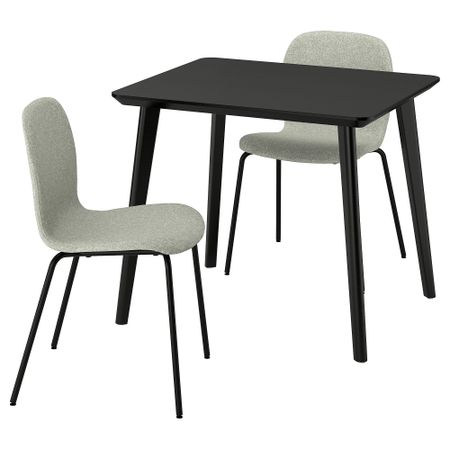 Стол и 2 стула IKEA KARLPETTER, LISABO ЛИСАБО 495.683.88
