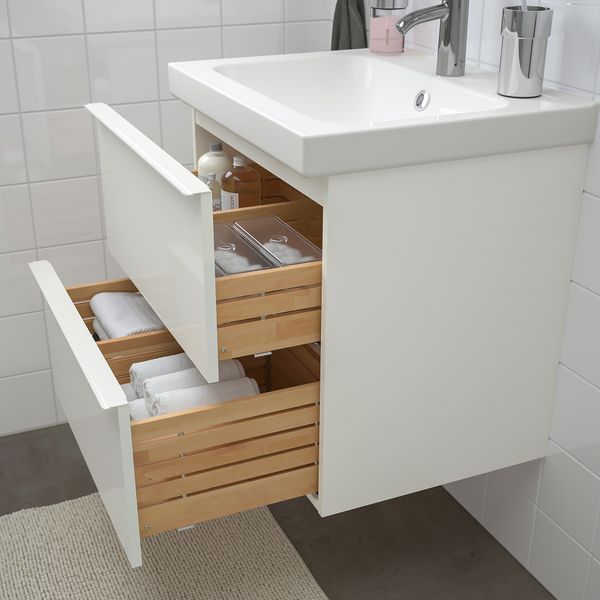 IKEA в интерьере ванной