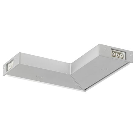 Угловое соединение УТРУСТА, цвет алюминия